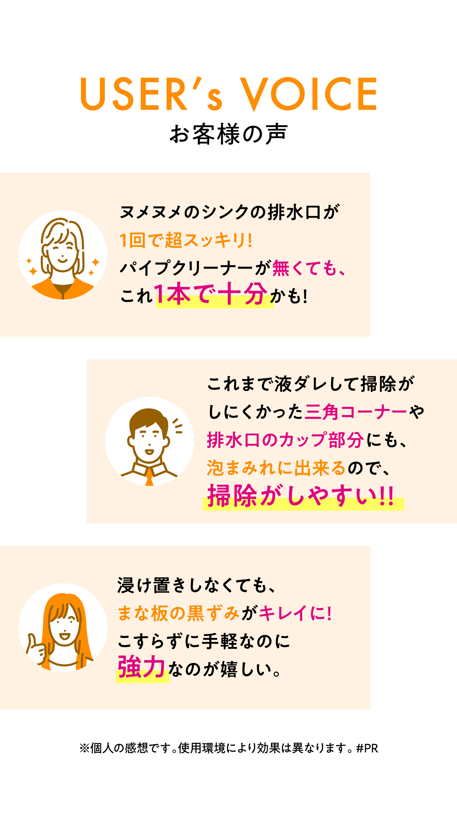 USER's VOICE